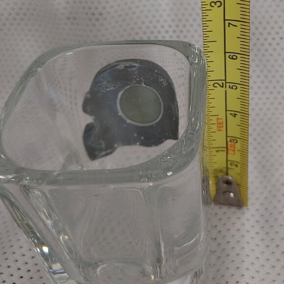 NFL Dallas Cowboys Square Shot Glass with Pewter Helmet Emblem - Picture 5 of 5